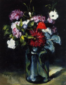 Flores en un jarrón 2 Paul Cezanne Pinturas al óleo